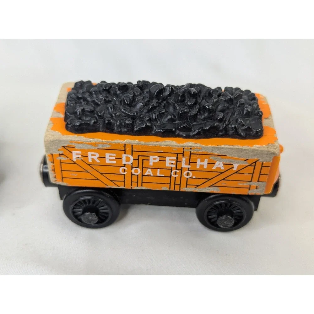 Thomas Train Railway‎ Wooden Toby Fred Pelhay Coal Lot READ